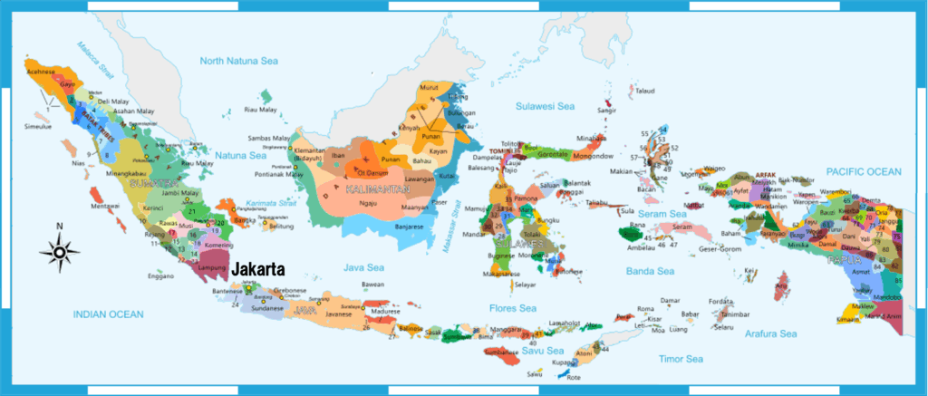 インドネシア_地図