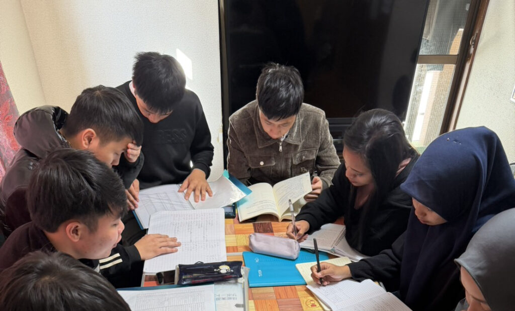 入国後講習_講習中